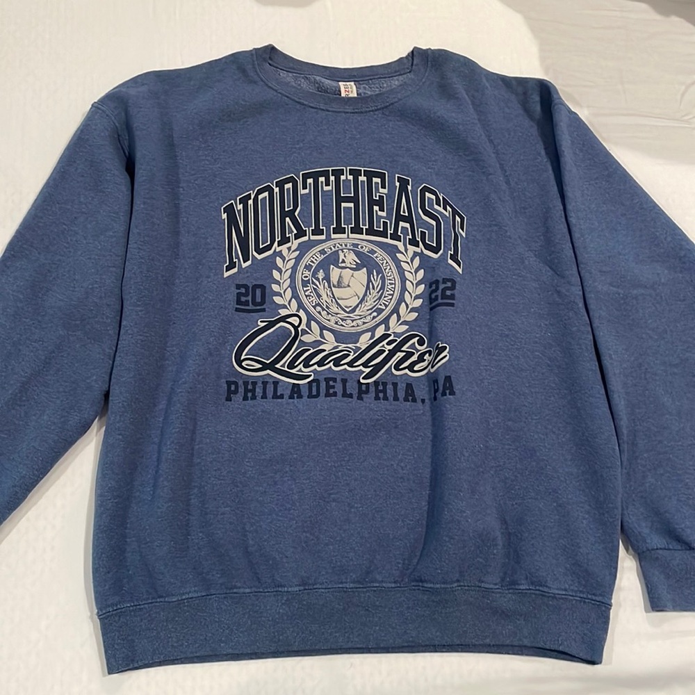 Northeast Qualifier Blue Crewneck size L